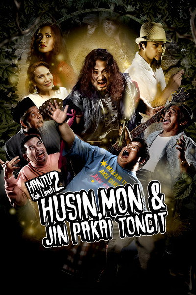 Póster de Hantu Kak Limah 2: Husin, Mon, dan Jin Pakai Toncit