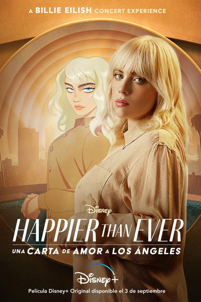 Póster de Happier Than Ever: Una carta de amor a Los Ángeles