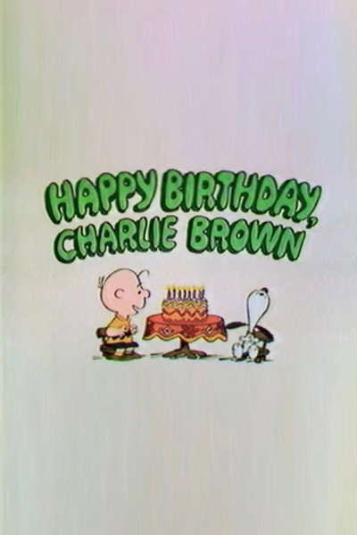 Póster de Happy Birthday, Charlie Brown