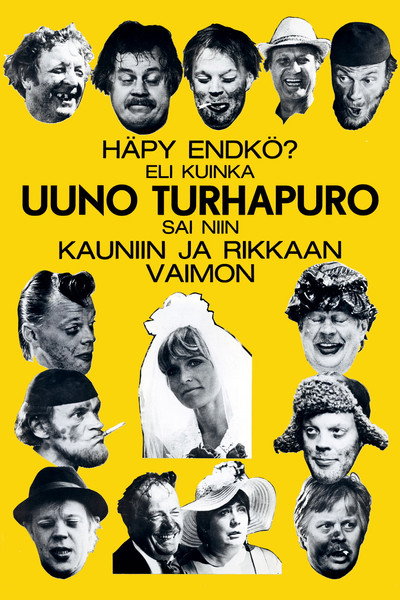 Póster de Häpy endkö? Eli kuinka Uuno Turhapuro sai niin kauniin ja rikkaan vaimon