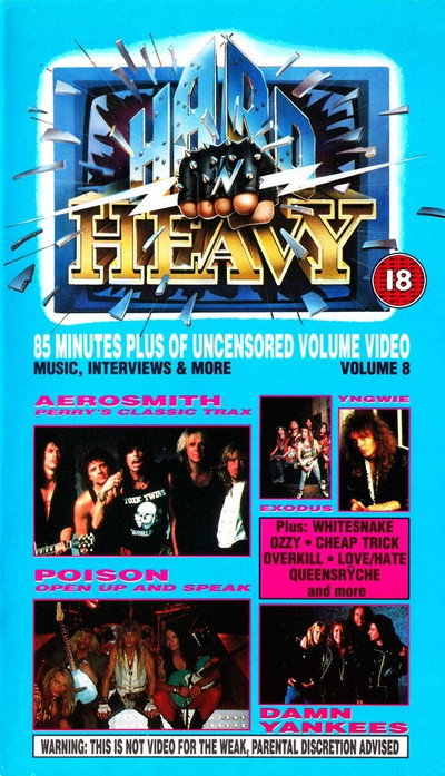Póster de Hard 'N Heavy Volume 8