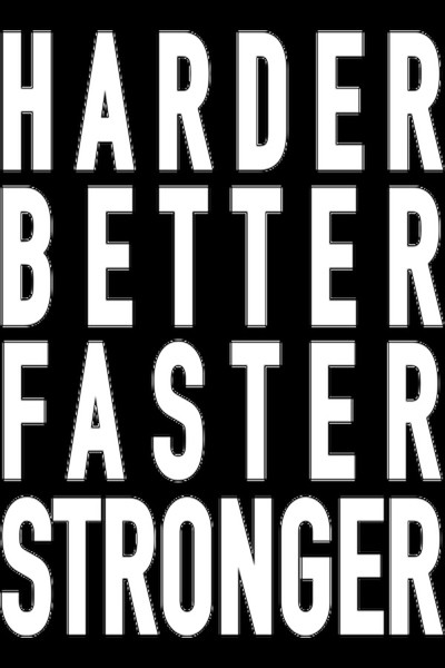 Póster de Harder Better Faster Stronger