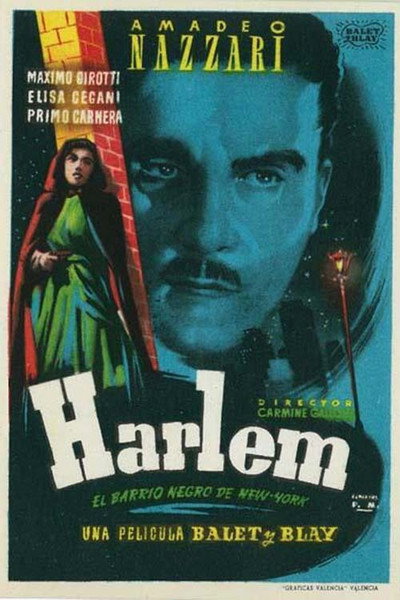 Póster de Harlem, el barrio negro de New York