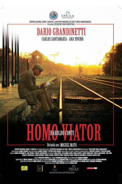 Póster de Haroldo Conti, homo viator