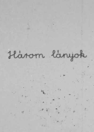 Póster de Három lányok