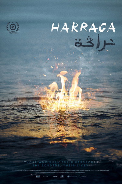 Póster de Harraga - Those Who Burn Their Lives
