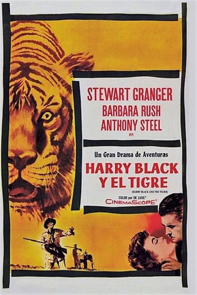 Póster de Harry Black y el tigre