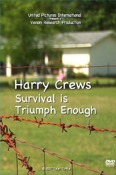 Póster de Harry Crews: Survival Is Triumph Enough