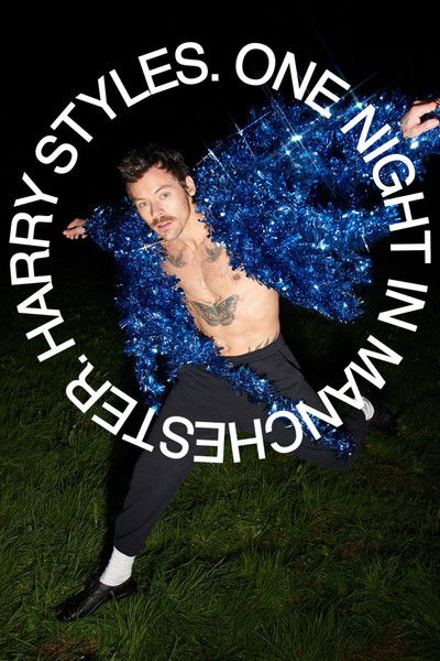 Póster de Harry Styles. Una noche en Mánchester