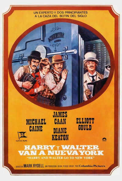 Póster de Harry y Walter van a Nueva York