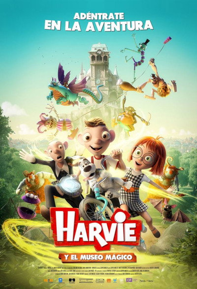 Póster de Harvie i el Museu Màgic
