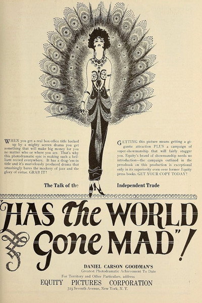 Póster de Has the World Gone Mad!