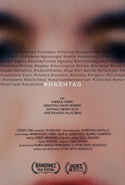 Póster de #hashtag