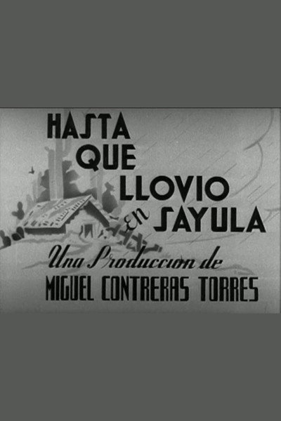 Póster de Hasta que llovió en Sayula
