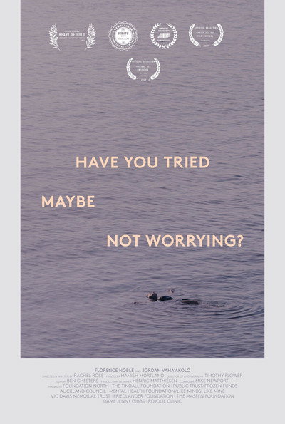 Póster de Have you tried, maybe, not worrying?