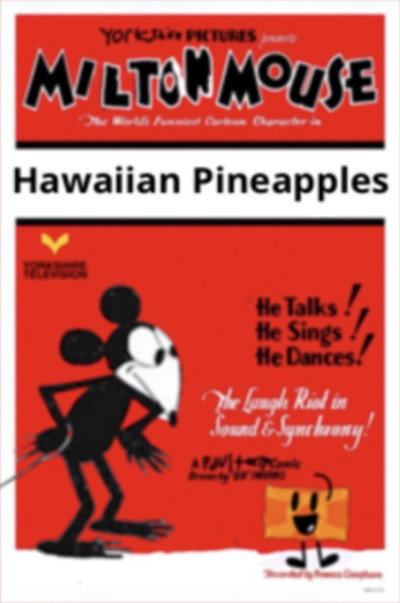 Póster de Hawaiian Pineapples