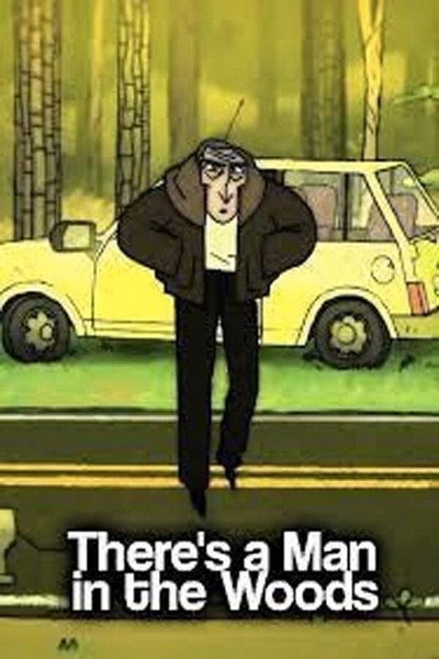 Póster de Hay un hombre en el bosque