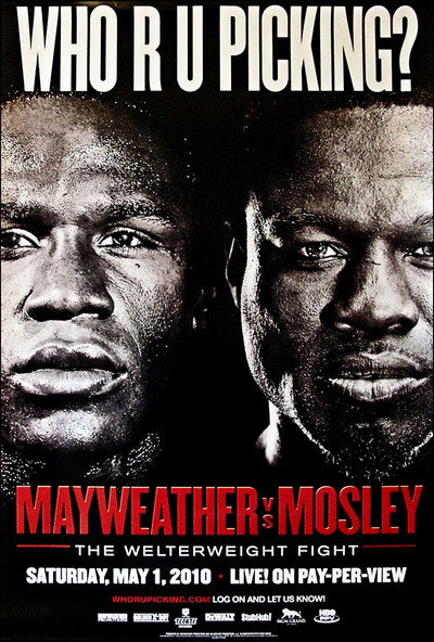 Póster de HBO: Mayweather Vs. Mosley-Who R U Picking?