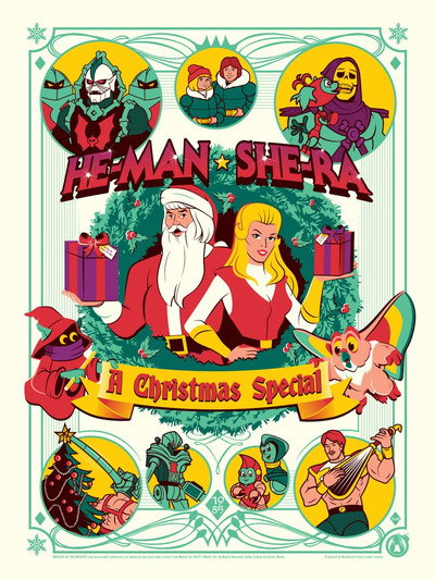Póster de He-Man y She-Ra: Especial Navidad