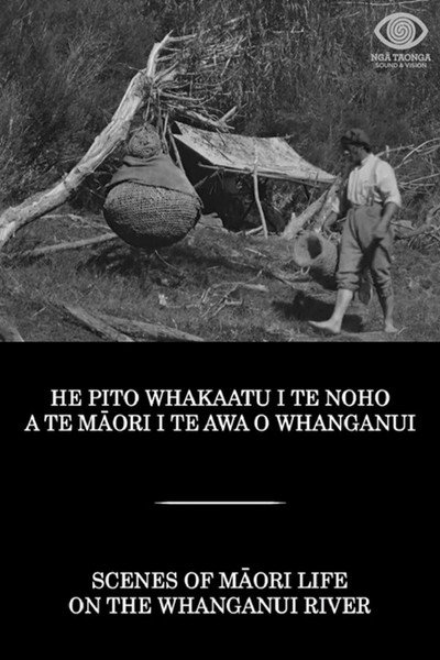 Póster de He pito whakaatu I te noho a te maori I te awa o whanganui