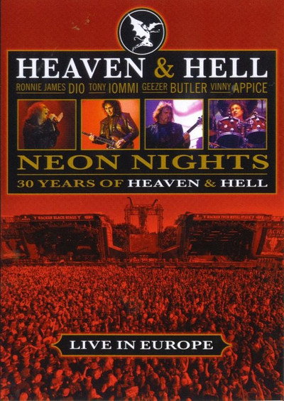 Póster de Heaven & Hell: Neon Nights, Live in Europe