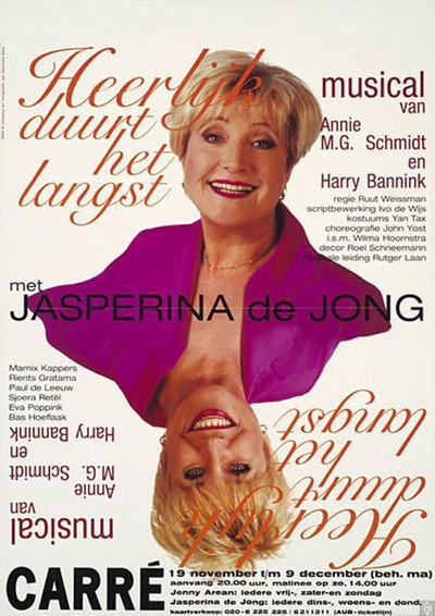Póster de Heerlijk duurt het langst