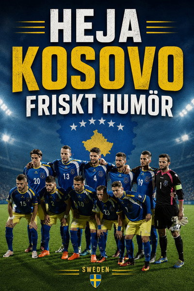Póster de Heja Kosovo friskt humör