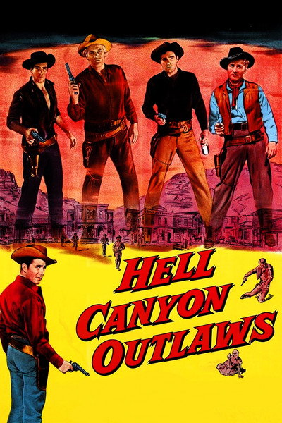 Póster de Hell Canyon Outlaws