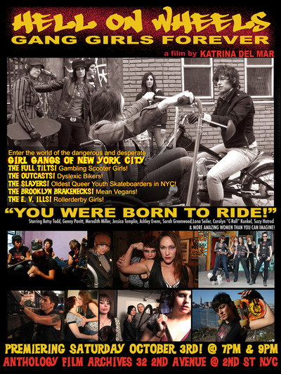 Póster de Hell on Wheels Gang Girls Forever