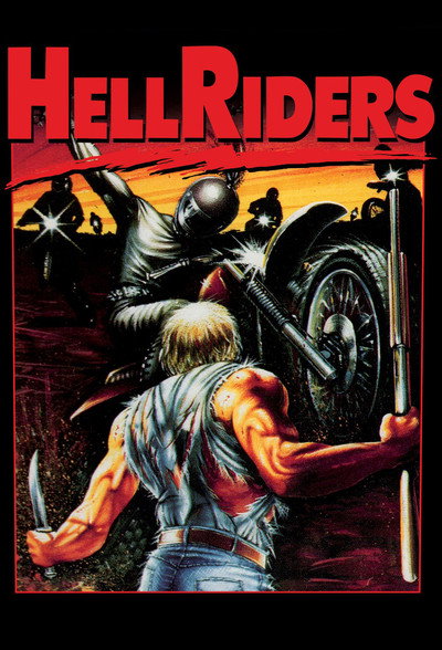 Póster de Hell riders: salvajes sobre ruedas