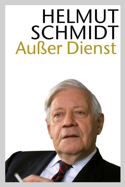 Póster de Helmut Schmidt außer Dienst