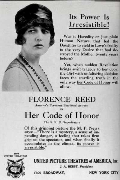 Póster de Her Code of Honor