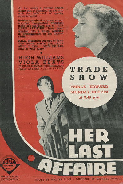 Póster de Her Last Affaire