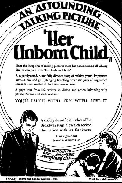 Póster de Her Unborn Child