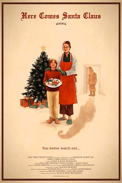 Póster de Here Comes Santa Claus
