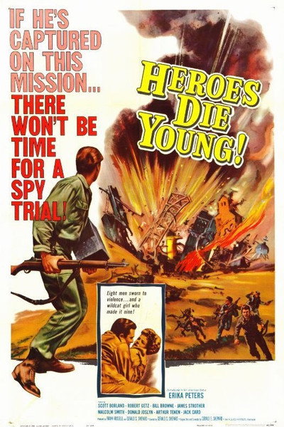 Póster de Heroes Die Young