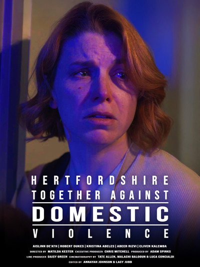 Póster de Hertfordshire Together Against Domestic Violence