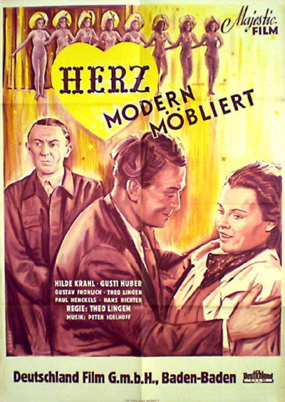 Póster de Herz - modern möbliert
