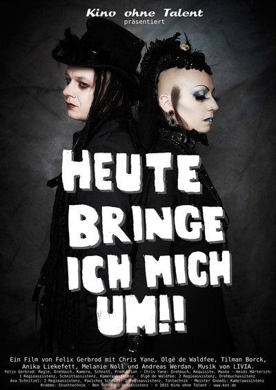 Póster de Heute bringe ich mich um