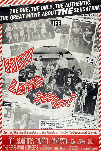 Póster de Hey, Let's Twist!