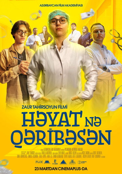 Póster de Heyat Ne Qeribesen
