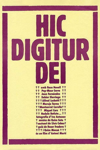 Póster de Hic Digitur Dei