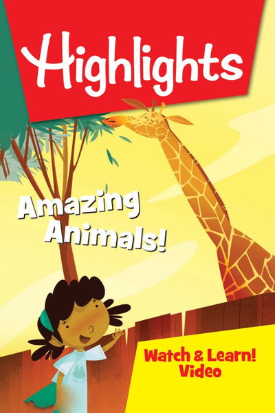 Póster de Highlights Watch & Learn!: Amazing Animals!