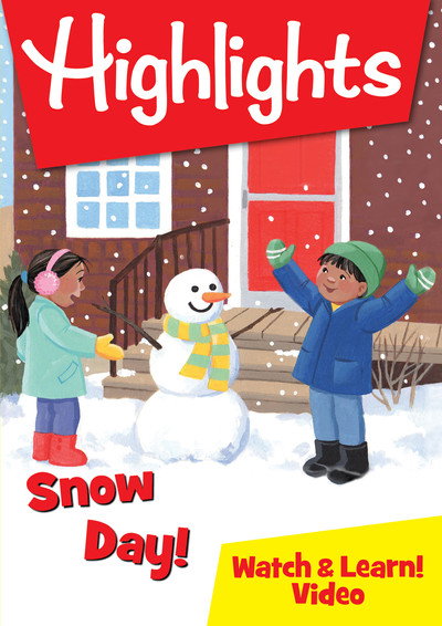 Póster de Highlights Watch & Learn!: Snow Day!