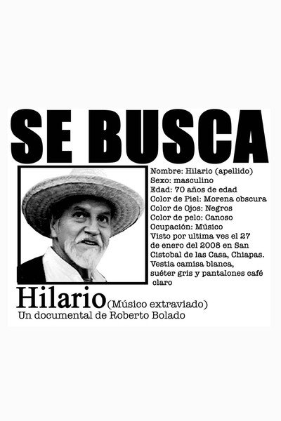Póster de Hilario (Músico extraviado)