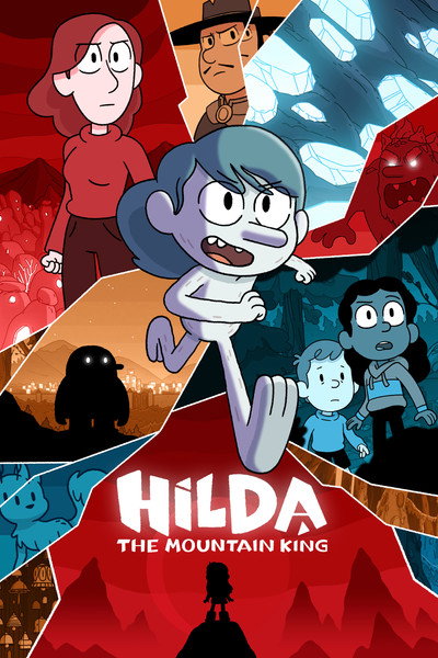 Póster de Hilda y el rey de la montaña