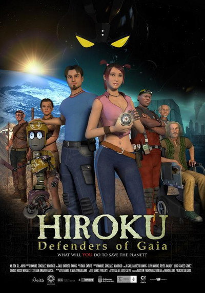 Póster de Hiroku: Defensores de Gaia