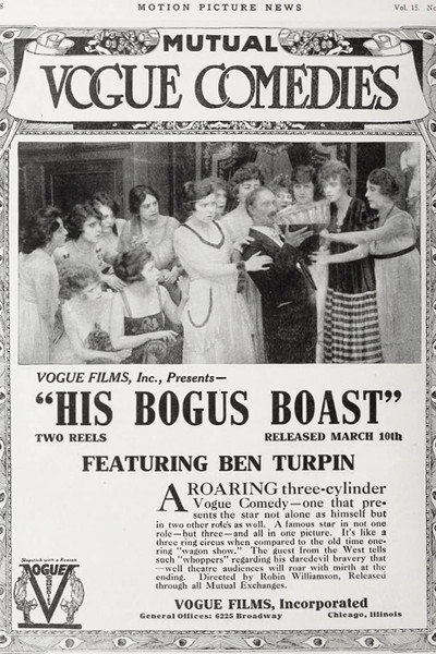 Póster de His Bogus Boast