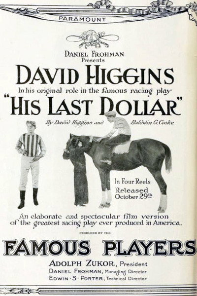 Póster de His Last Dollar