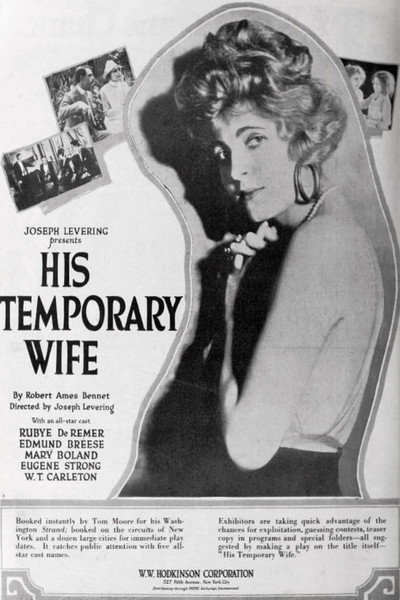 Póster de His Temporary Wife